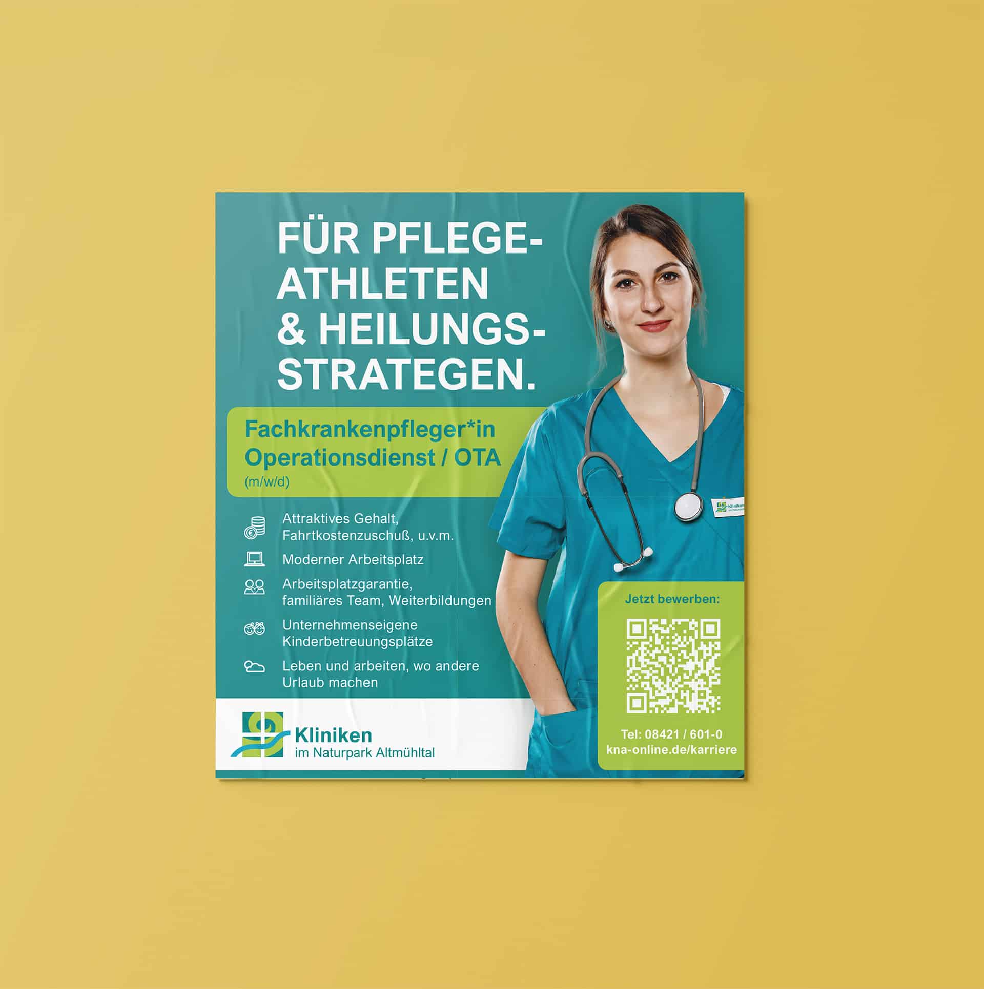 Klinik Eichstaett Plakat Recruiting
